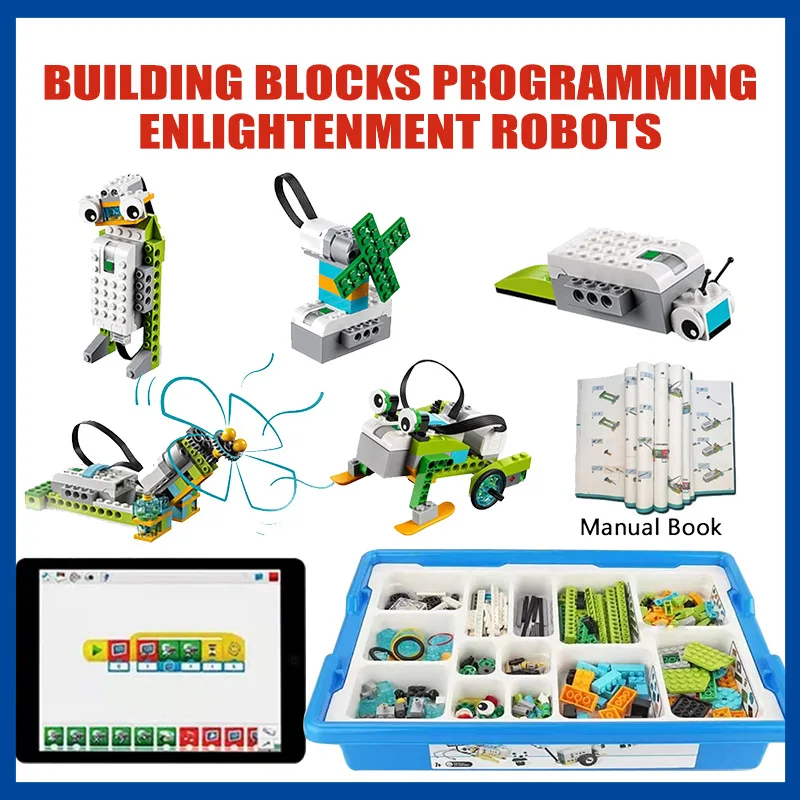 Kids Education Hub - Совместимый с WEDO2.0 программируемый робот 45300