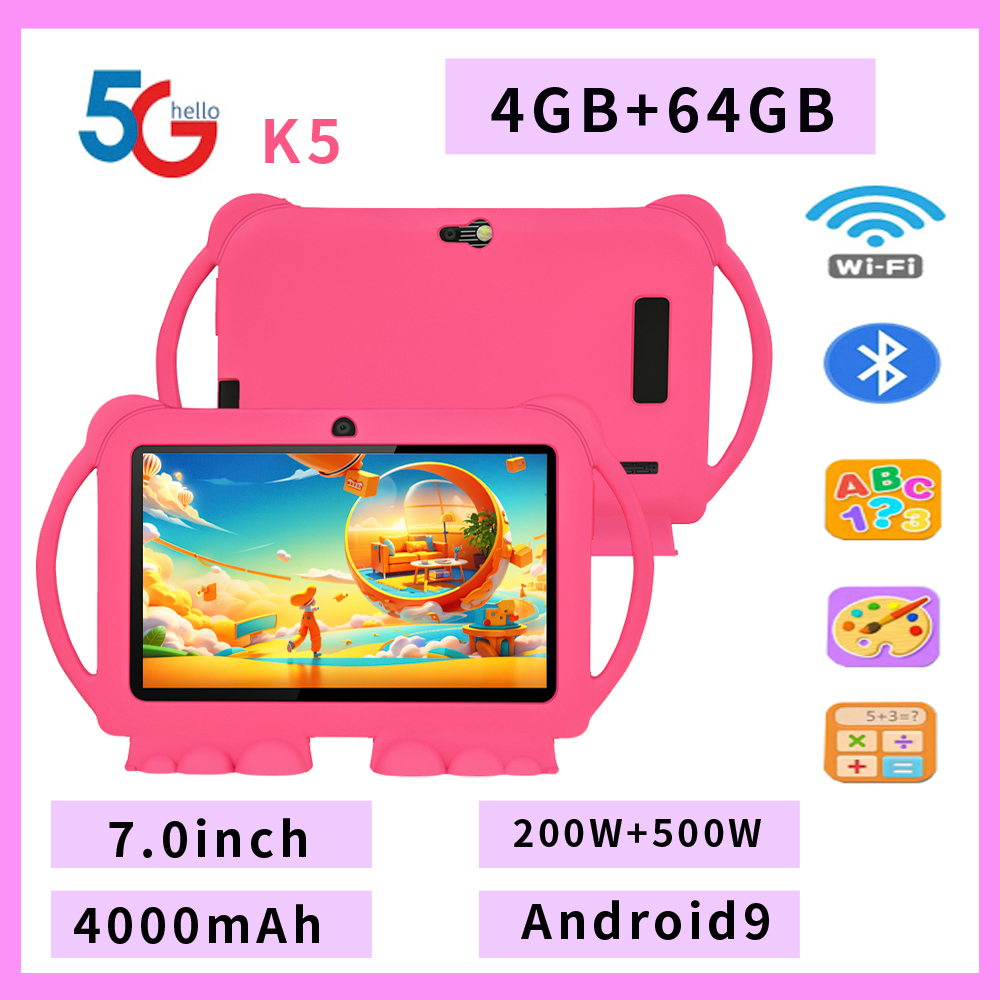 Japanese Kids Education - Детский планшет Sauenaneo 5GWIFI, 4 ГБ