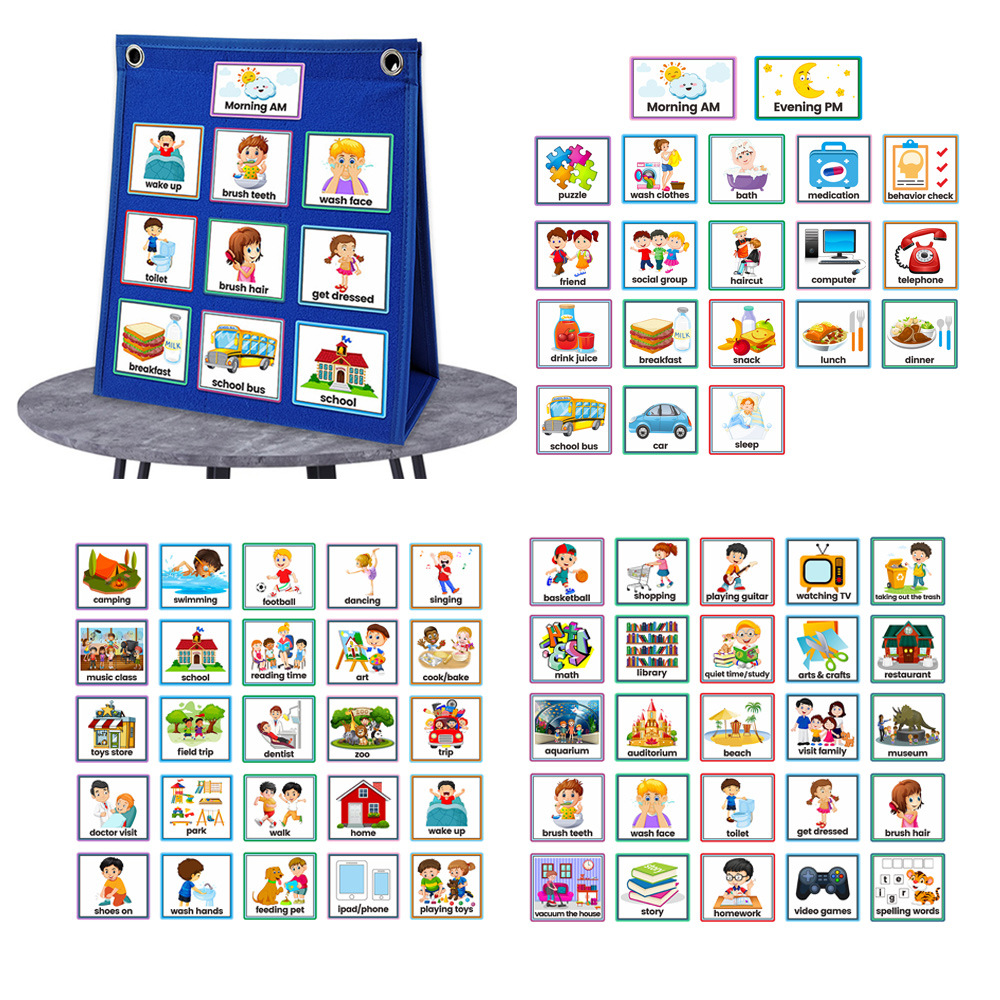 Kids Education Tools - Новое поступление, двусторонняя самостоящая складная настольная