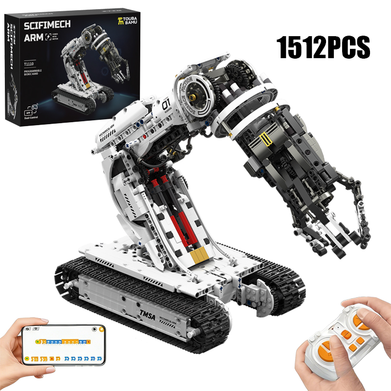 Coding Robot Toy - Набор для сборки программируемого робота-меха SciFi
