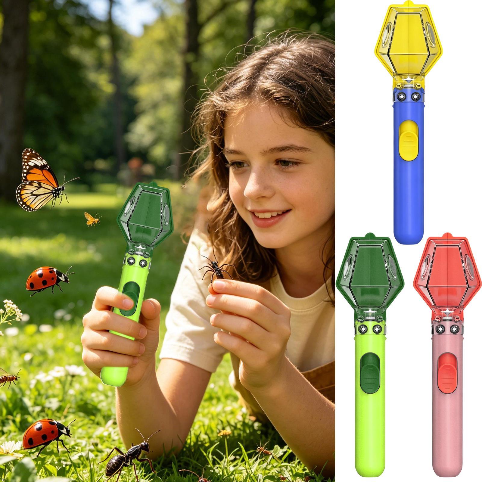 Kids Outdoor Education - Многофункциональный портативный ловец насекомых с прозрачной