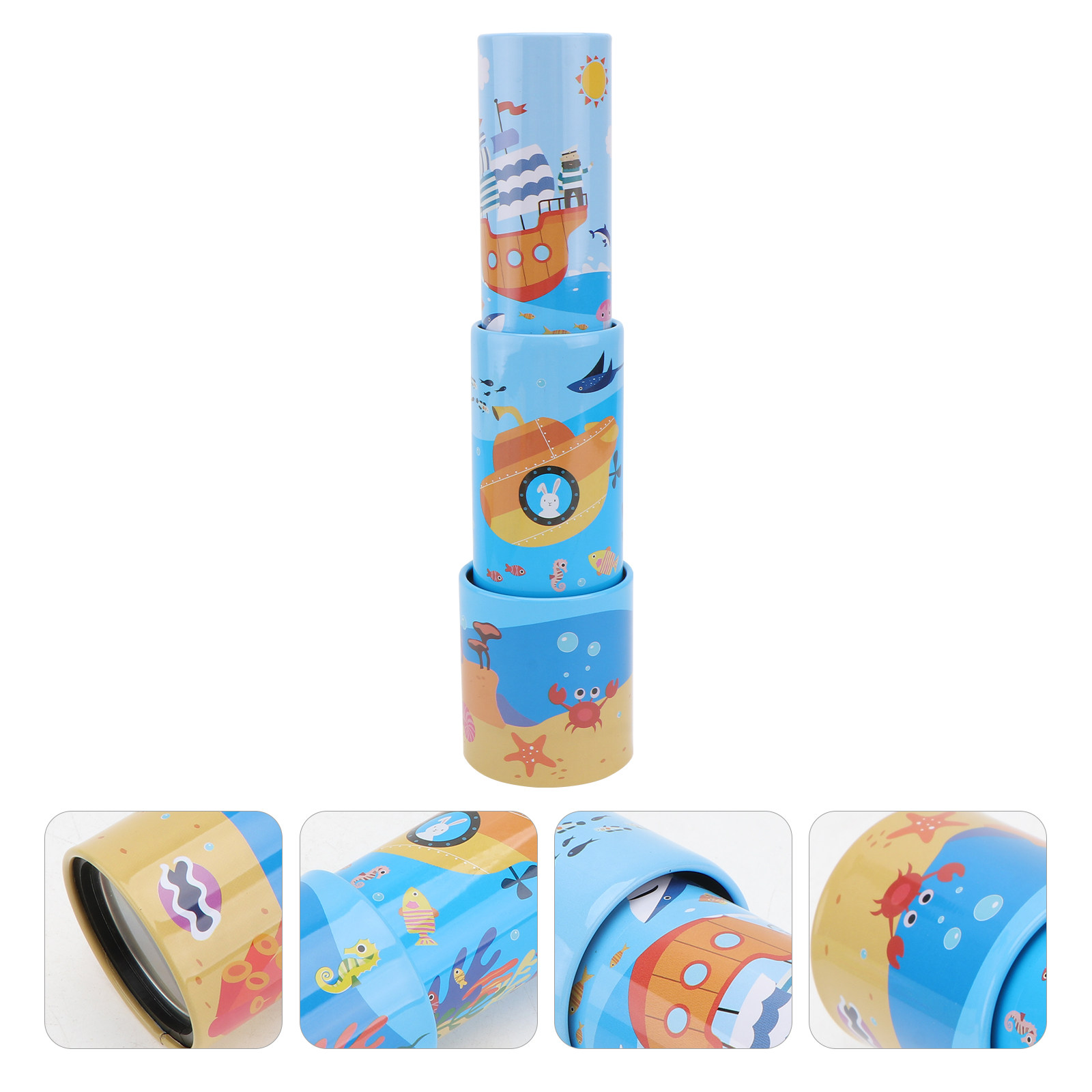 Kids Education Tools - 1 шт. Маленький легкий телескоп из
