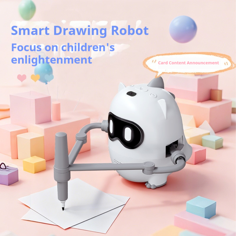 Kid Educational - Универсальный умный робот-динозавр для рисования, интеллектуальная