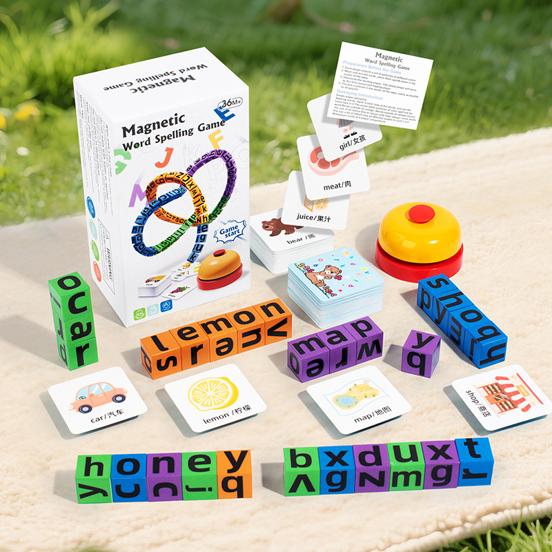 Game Educational For Kids Free - Магнитный кубик для изучения английских слов