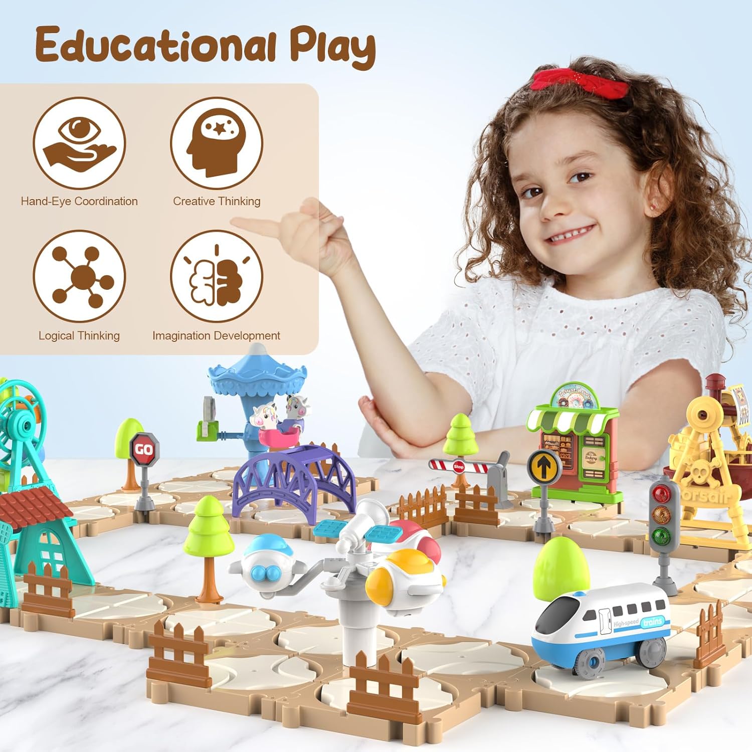 Набор для сборки DIY-трека для – обзор и цена Game Educational For Kids Free