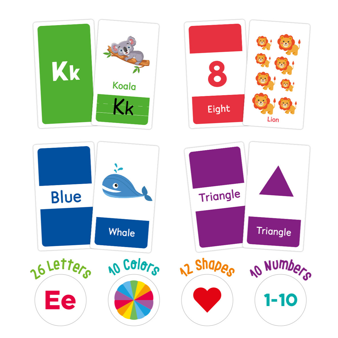 58 шт. карточки с алфавитом AB – обзор и цена Game Educational For Kids Free