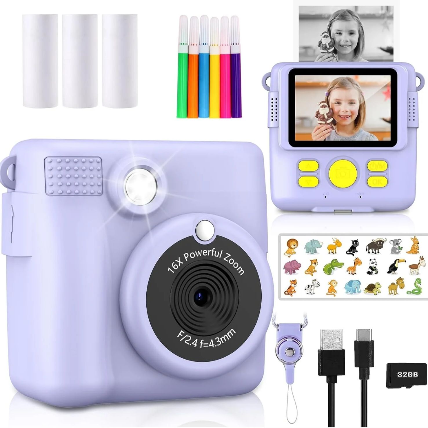 Фотокамера InstantPrint для де – обзор и цена Kids Education News