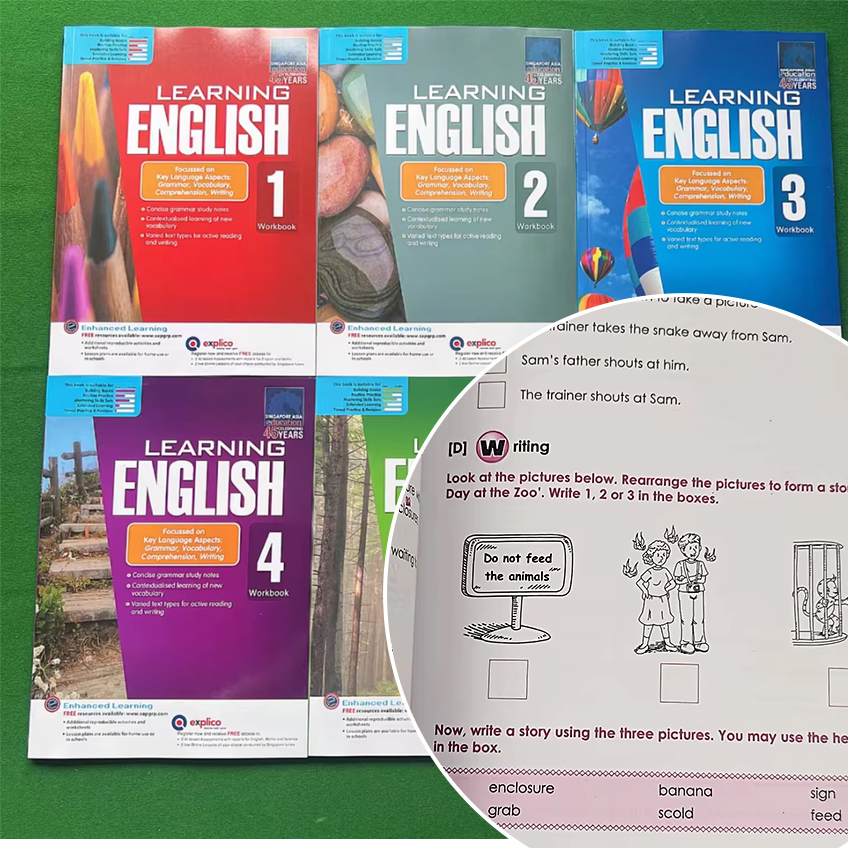 1 учебник по английскому языку – обзор и цена Kids Education In Singapore