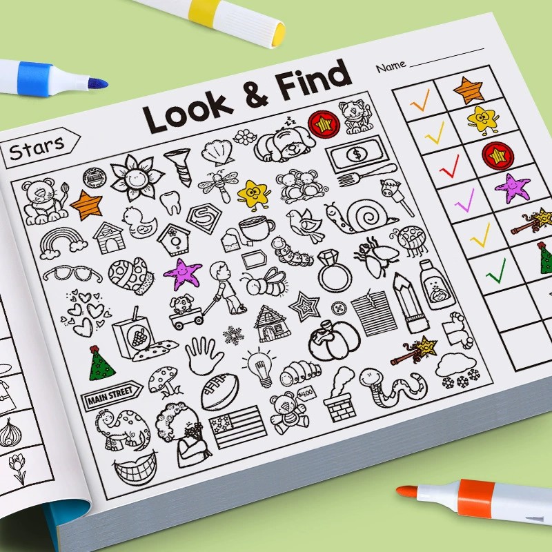 Книжка-раскраска для малышей,  – обзор и цена Kid Educational