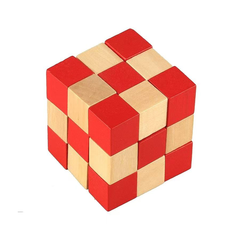 Деревянный кубик змеи, головол – обзор и цена Brain Teaser Cube