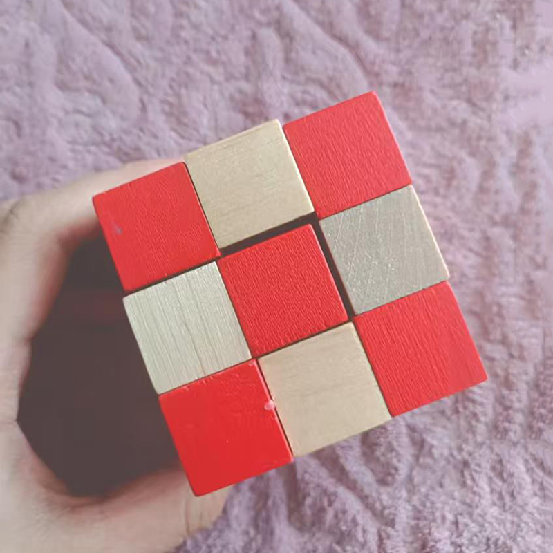 Деревянный кубик змеи, головол – обзор и цена Brain Teaser Cube