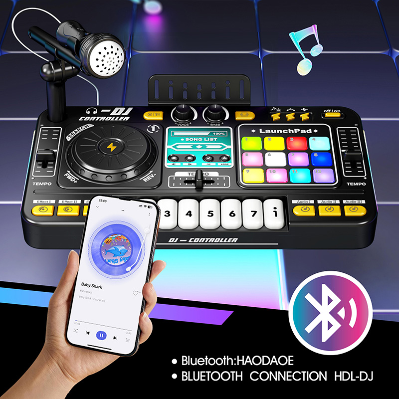 Детский имитационный DJ-микшер – обзор и цена Kids Education Bd