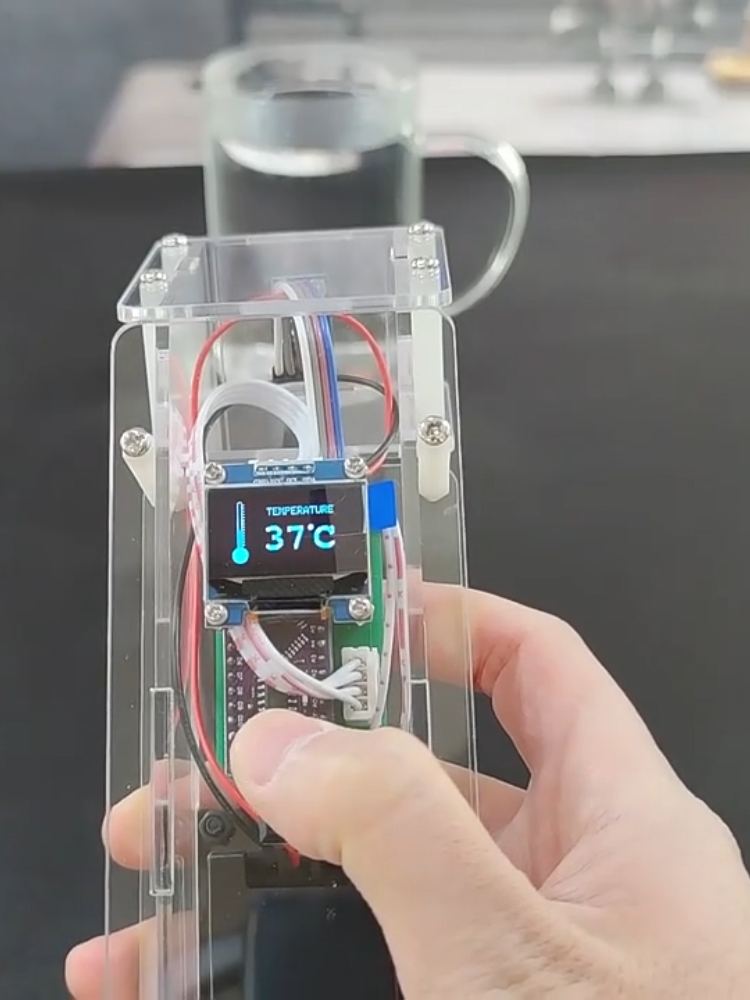 Акриловый термометр для лба с  – обзор и цена Coding Robot Toy