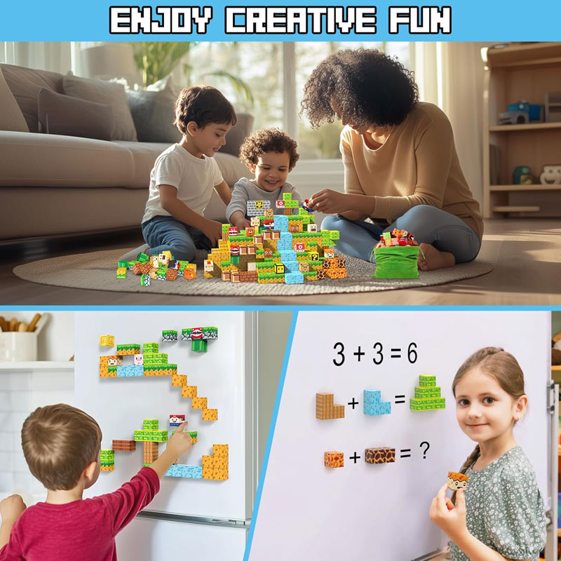 10-500 шт. магнитных строитель – обзор и цена Kids Education World