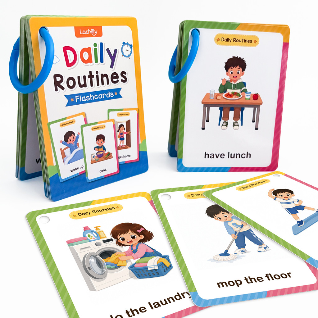 38 карточек с повседневными де – обзор и цена Kids Education Words