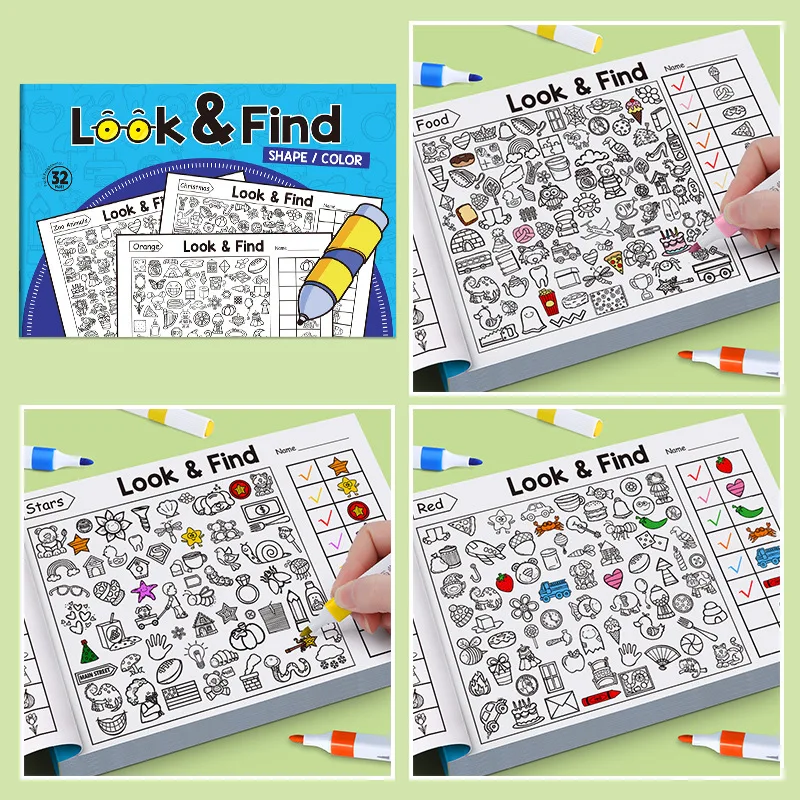 Детская книга-головоломка с по – обзор и цена Game Educational For Kids Free