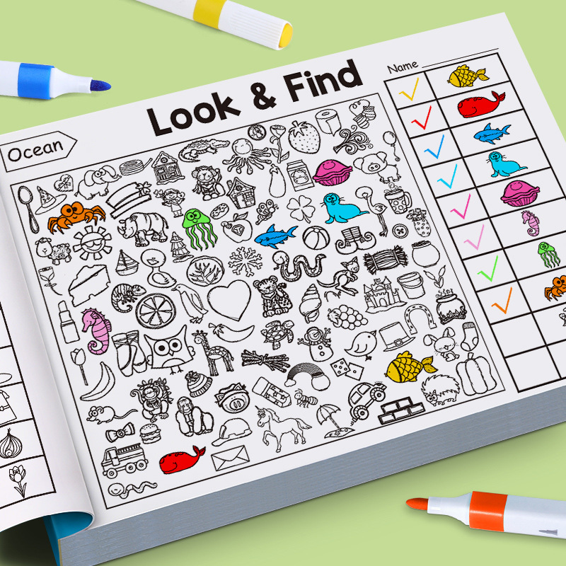 Детская книга-головоломка с по – обзор и цена Game Educational For Kids Free