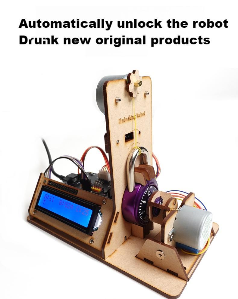 Автоматический разблокирующий  – обзор и цена Coding Robot Toy